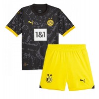Camiseta Borussia Dortmund Emre Can #23 Visitante Equipación para niños 2023-24 manga corta (+ pantalones cortos)
